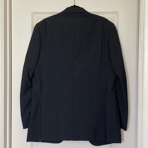 Johnston & Murphy Check Sport Coat Large - Picture 2 of 5